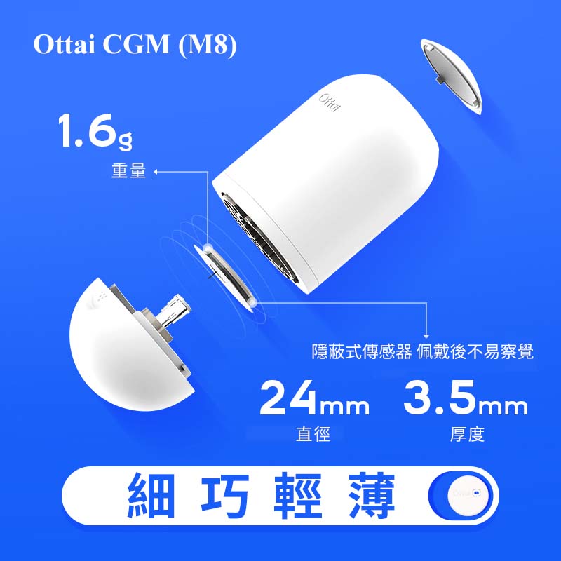 1盒 歐態CGM Sensor