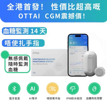 4盒歐態CGM Sensors